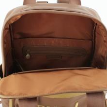 Damenrucksack Laptop Tote Bag braun Desigual Fluor Randers Camel