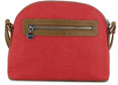 Crossovertasche Stickerei Reptiloptik rot Desigual Hela Deia Carmin