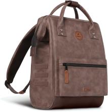 Freizeitbackpack Adventurer Cabaia Papeete braun Kunstleder vegan