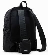 Bolis Mombasa Rucksack Bestickt Negro Nachhaltig Desigual