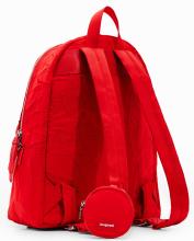 Stoffrucksack Recycling Desigual Rot Mombasa Bolis