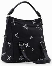 Loverty Desigual Damentasche Negro Ekix