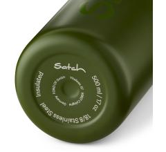 doppelwandige Isolierflasche Satch Pink Graffiti dunkelblau Edelstahl