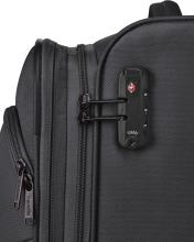 großer Flugkoffer Trolley L 77cm dunkelgrau Weichgepäck erweiterbar Travelite Croatia