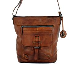 Ledertasche Harbour2nd Olive kleine Swan grün Vintage KLEINE FEHLER