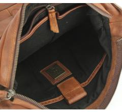 Ledertasche Harbour2nd Olive kleine Swan grün Vintage KLEINE FEHLER