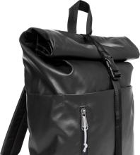 Up Roll Eastpak Tarp Black Glanzbeschichtung Freizeitrucksack mit Rolltop
