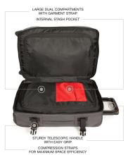 Boardtrolley Small Tranverz S Eastpak Accent Grey Kevlar