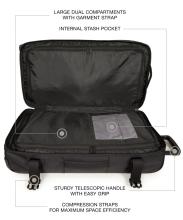 Reisekoffer groß Eastpak Tranverz L Accent Grey Premium CNNCT
