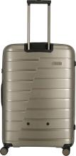 Hartschalenkoffer 3tlg Set Travelite Air Base Champagner gold L/M exp./S