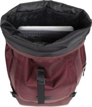 urbaner Daypack Tecum Roll Eastpak Burgundy vegan Carbonstyle