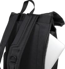 Eastpak Tecum Roll Rolltop Backpack Black vegan