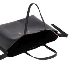 Tommy Hilfiger Iconic Tote Black Shopper mit Etui Anhänger