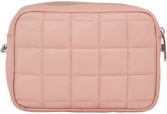 Stepptasche hellrosa Nylon Calvin Klein Re-Lock Camera Bag Cafe au Lait