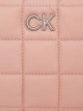 Stepptasche hellrosa Nylon Calvin Klein Re-Lock Camera Bag Cafe au Lait