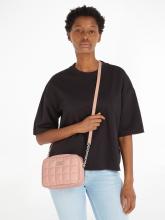 Stepptasche hellrosa Nylon Calvin Klein Re-Lock Camera Bag Cafe au Lait