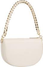 Tommy Hilfiger feminine Half Moon Abendtasche Crossover Sugarcane Beige