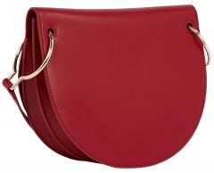 Tommy Hilfiger Chic Saddle Bag Überschlagtasche Rouge