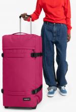 Trolley mit 2 Radsystem Eastpak Transitr L Pink Lush Granate Reisetasche