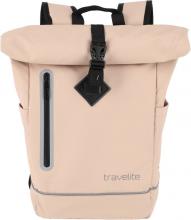 Travelite Basics Plane hellbraun beige Roll-Up Freizeitrucksack Travelite Basics Plane hellbraun beige Roll-Up Freizeitrucksack