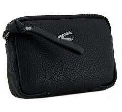 Big Keycase Camel Active Pura Medium Leather Black 