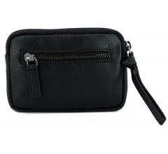 Big Keycase Camel Active Pura Medium Leather Black 