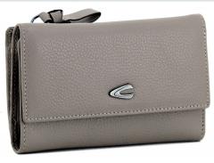 Damen Portmonnaie Leder Überschlag Camel Active Pura Medium Taupe