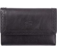 Damenbörse Talara Medium Flap Camel Active schwarz Cutouts Leder