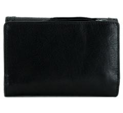 Damenbörse Talara Medium Flap Camel Active schwarz Cutouts Leder