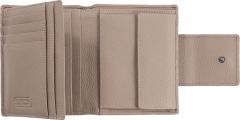 Geldtasche mit Riegel Camel Active Damen Leder Beige Pura Small Flap