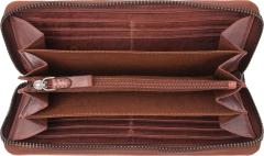 Vintagebörse Damen Camel Active Sullana Long Zip Wallet Red Leather
