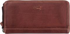 Vintagebörse Damen Camel Active Sullana Long Zip Wallet Red Leather