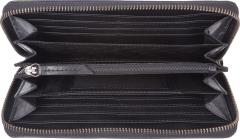 Camel Active Zip Wallet Talara Long Black Lasercut 
