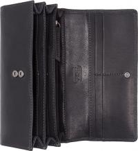Camel Active Überschlagbörse Tarma Long Flap Wallet Black