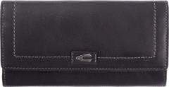 Camel Active Überschlagbörse Tarma Long Flap Wallet Black