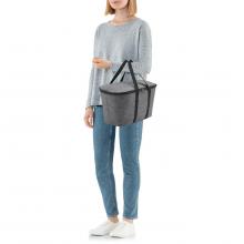 Kühltasche reisenthel Coolerbag grau meliert Twist Silver