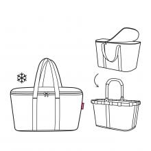 Kühltasche reisenthel Coolerbag grau meliert Twist Silver