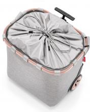 hellgrauer Einkaufstrolley rosegold Carrycruiser Frame Twist Sky Rose reisenthel