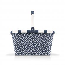reisenthel Carrybag Frame Signature Navy Logoprint dunkelblau Tragekorb