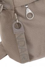 Schultertasche Crossover Taupe glänzend MD20 Mandarina Duck