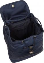 Tommy Hilfiger wattierter Rucksack Überschlag Blau