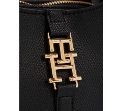 Plush Small Satchel Kurzgrifftasche Tommy Hilfiger Schwarz