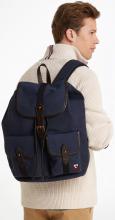 Tommy Hilfiger Modern Prep Rucksack Herren Dunkelblau Baumwolle