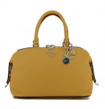 Guess Kersti Kurzgrifftasche Cognac braun wandelbar