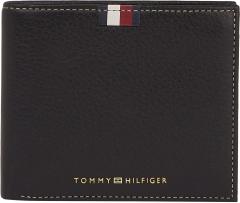 Dolllarvisit Tommy Hilfiger Leather Black  CC Flap and Coin 