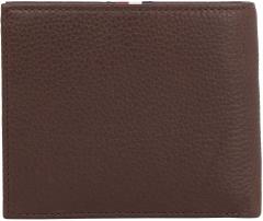 Männer Portemonnaie Tommy Hilfiger Leather Flap Coin Kaffee