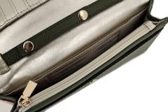 Guess Eco Alexie Cognac Abendtasche Überschlag Handyfach braun