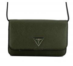 Guess Pochette braun Prägung Überschlag La Femme Cognac 