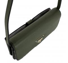 Guess Pochette braun Prägung Überschlag La Femme Cognac 