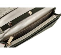 Guess Pochette braun Prägung Überschlag La Femme Cognac 